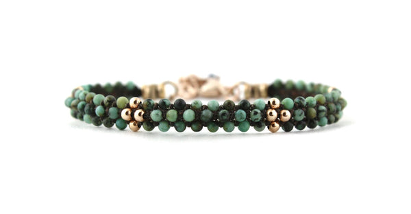 Teenie Down By the Sea Bracelet in African Turquoise