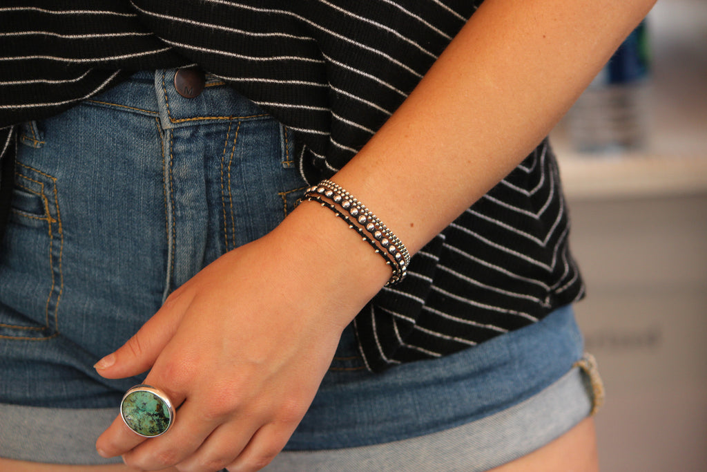 Teenie Strand Bracelet in Sterling Silver