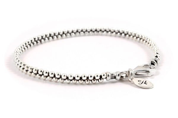 Teenie Classic Bead Bracelet in Sterling Silver